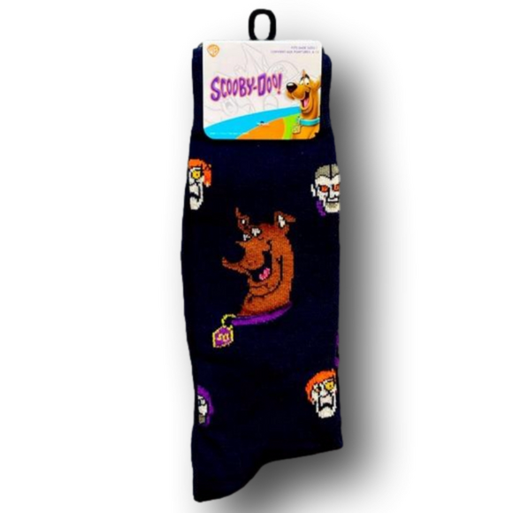 Warner Bros. Other - 3/$20 Scooby Doo Cartoon Funny Novelty Crew Socks - NWT